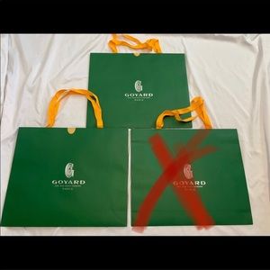 Goyard shopping bag 2 available
